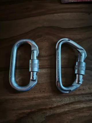 2 MOSQUETONES FADERS ESCALADA