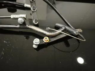 Controles manuales para pedales