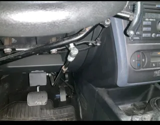 Controles manuales para pedales