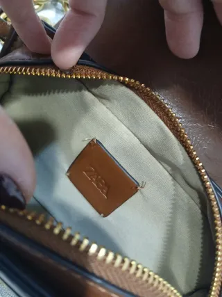 Mini bolso cadena Zara