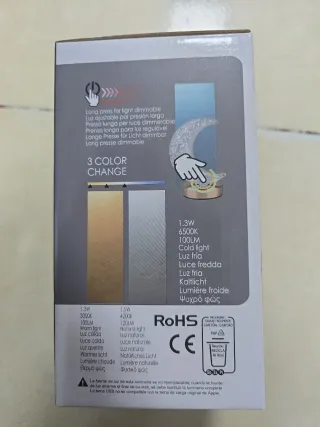 Lámpara decorativa para mesa (2 DISEÑOS)