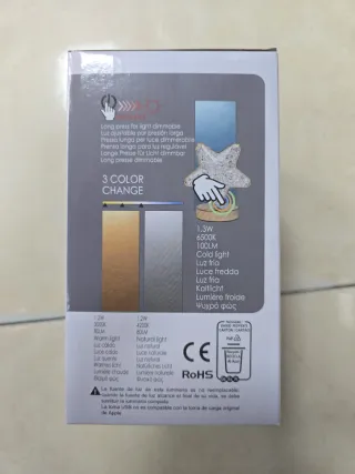 Lámpara decorativa para mesa (2 DISEÑOS)