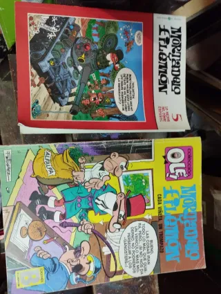 Colección de comics incompleta