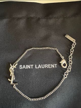 Ysl Bracelet Color Argento