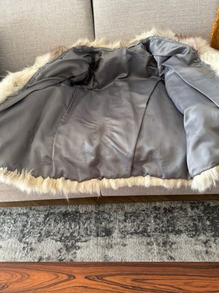 Chaquetón de piel de zorro