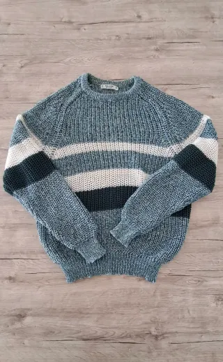 Jersey verde Pull&Bear