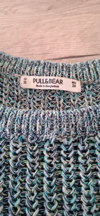 Jersey verde Pull&Bear