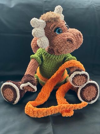 Peluche hecho a mano amigurumi Reno