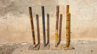 Cuerpo de andamio completo. Ver en detalles.