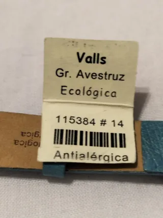 Correa piel reloj nueva