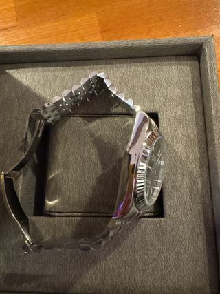 Reloj Rolex Datejust 41mm Esfera Negra Bisel