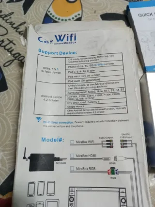 Car Wifi MiraBox para pantalla original coche