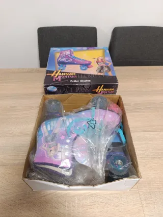 Patines 4 ruedas paralelas Hannah Montana talla 41