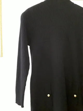 Abito lana blu scuro