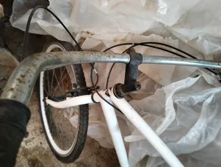 Bicicleta Urbana Blanca - Ideal para restauración