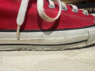 Converse all-star chuck bajas rojas