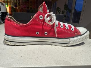 Converse all-star chuck bajas rojas