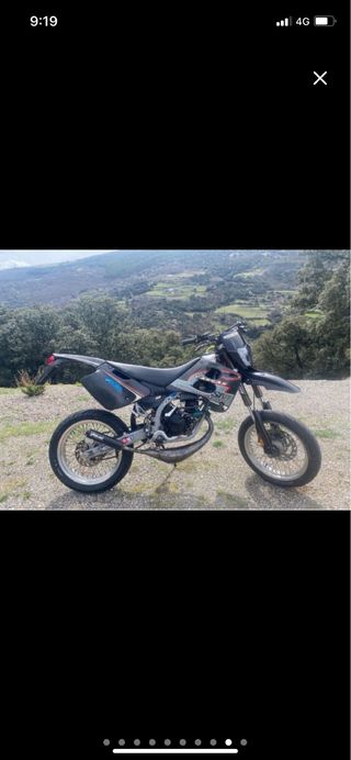 Moto gas gas 50 supermotard preparado 74 italkid