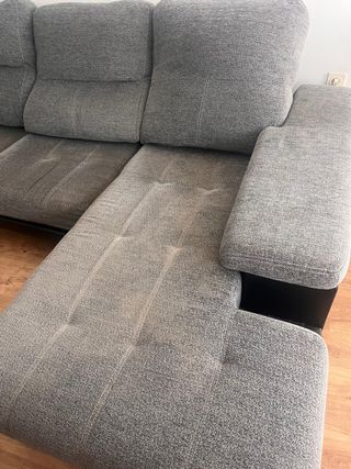 Chaiselongue 3/4 plazas gris marengo