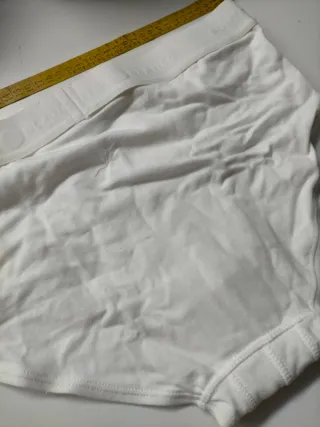 Slip blanco Punto Blanco talla L, algodón 93%