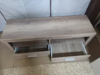 Mueble TV madera estilo rústico