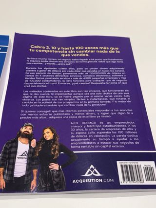 Libros Alex Hormozi: Ofertas de $100M y prospectos