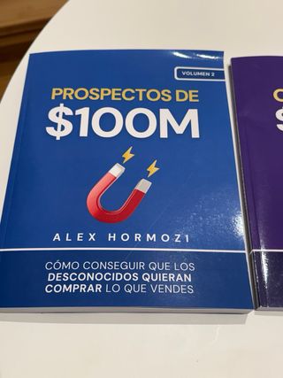Libros Alex Hormozi: Ofertas de $100M y prospectos