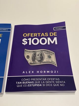 Libros Alex Hormozi: Ofertas de $100M y prospectos