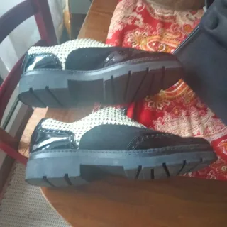 Zapatos Piel Bicolor