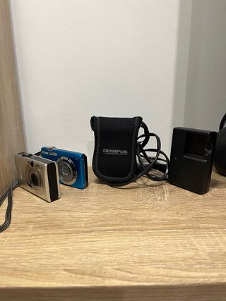 Lote 3 Cámaras Digitales - Canon, Nikon y Olympus