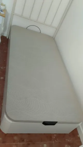 Canapé 90x190 color blanco