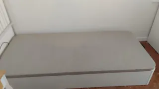 Canapé 90x190 color blanco