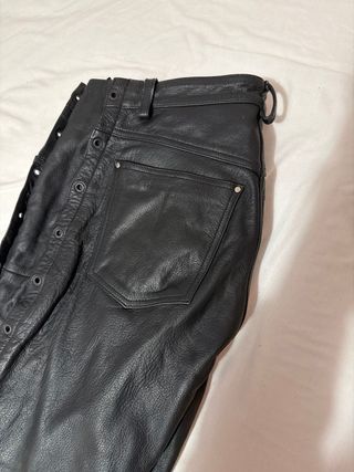 Pantalón de cuero motero Held