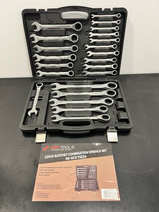 Juego Llaves De Fijas 22PC Nuevo Caja Herramientas