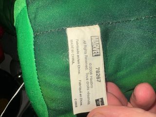 Puños de Hulk juguete o disfraz Marvel