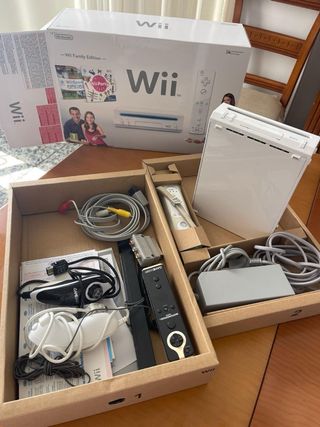 Nintendo Wii Family Edition con mandos