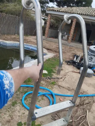 Escalera Piscina Acero Inoxidable