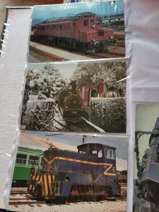 Postales de trenes antiguos