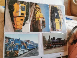 Postales de trenes antiguos