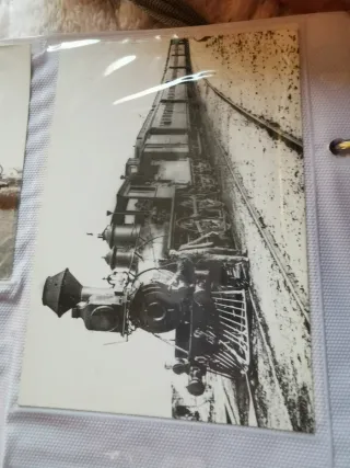 Postales de trenes antiguos