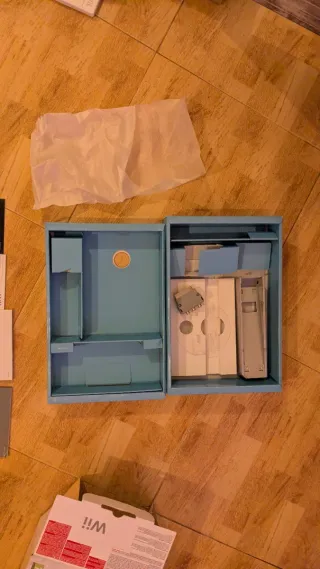 Caja Nintendo wii + wii sport + wii sport resort