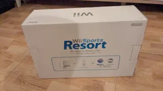 Caja Nintendo wii + wii sport + wii sport resort