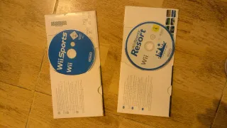 Caja Nintendo wii + wii sport + wii sport resort