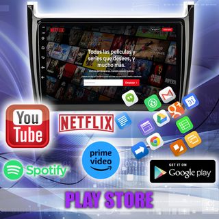 PANTALLA GPS VOLKSWAGEN POLO 2011-2016 CARPLAY