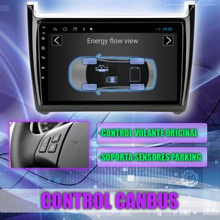 PANTALLA GPS VOLKSWAGEN POLO 2011-2016 CARPLAY