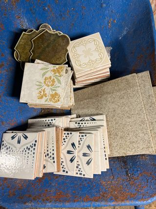 Baldosas vintage decorativas