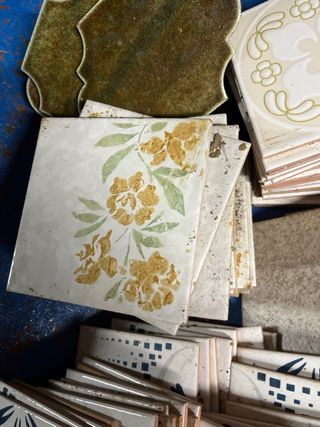 Baldosas vintage decorativas