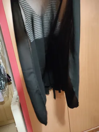 Vestido rayas blanco y negro