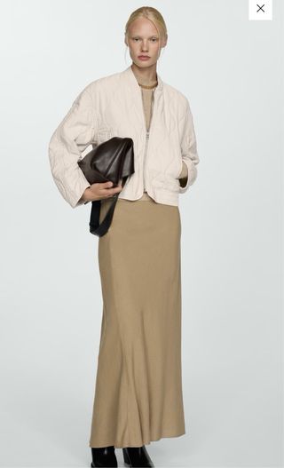 Chaqueta acolchada bomber