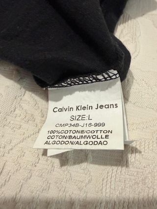 Camiseta manga larga Calvin Klein L